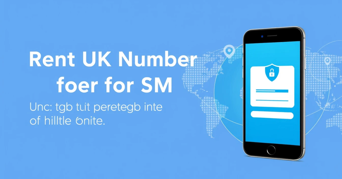 Rent UK Phone Number for SMS: Complete Guide to Receiving Messages Online