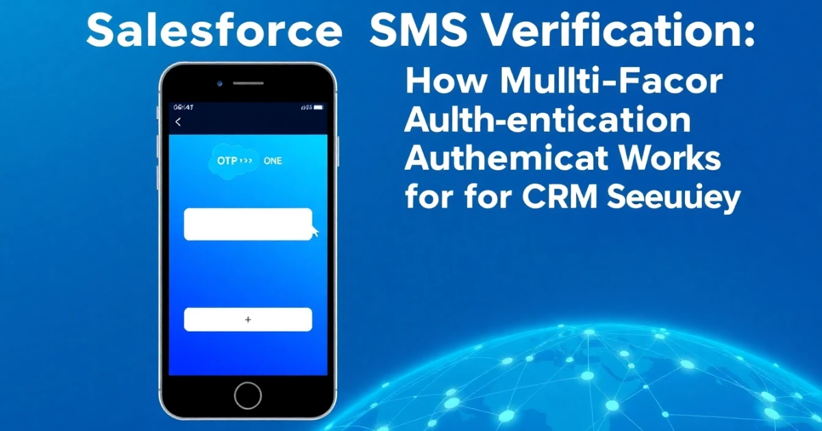 Salesforce SMS Verification: How Multi-Factor Authentication Works for CRM Security
