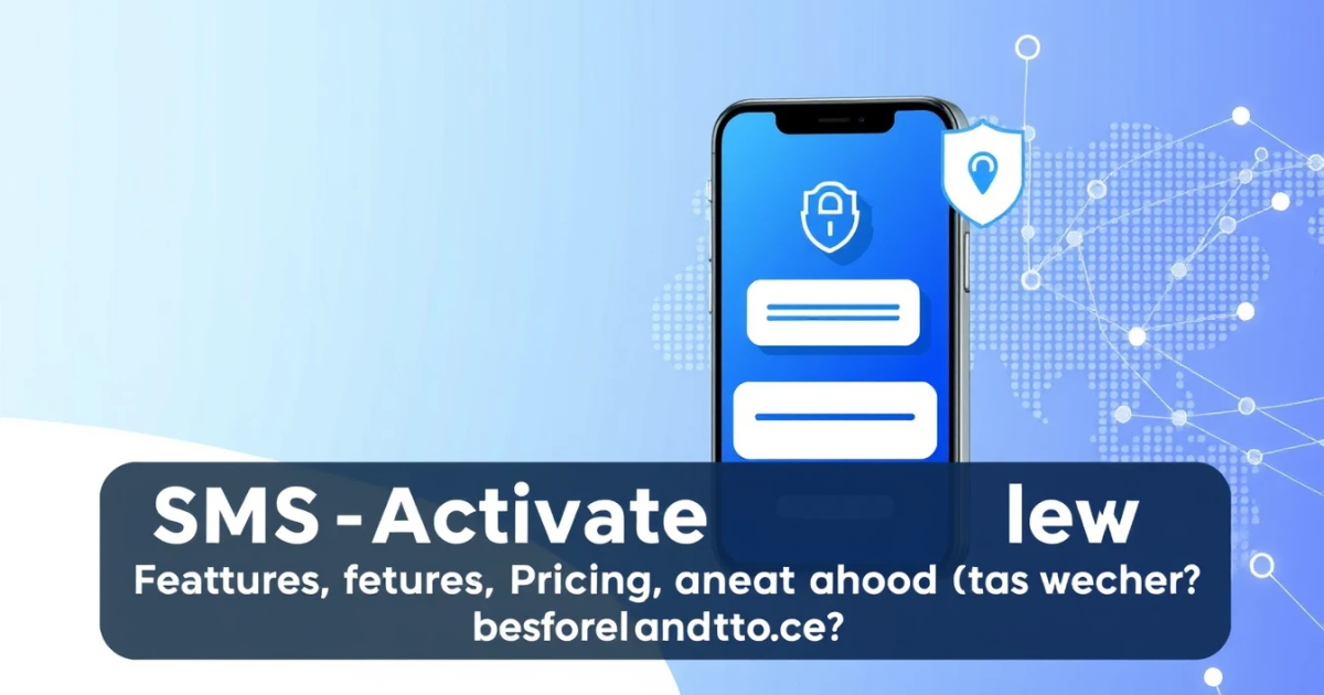 SMS-Activate Review: Features, Pricing, and Is It Worth It?