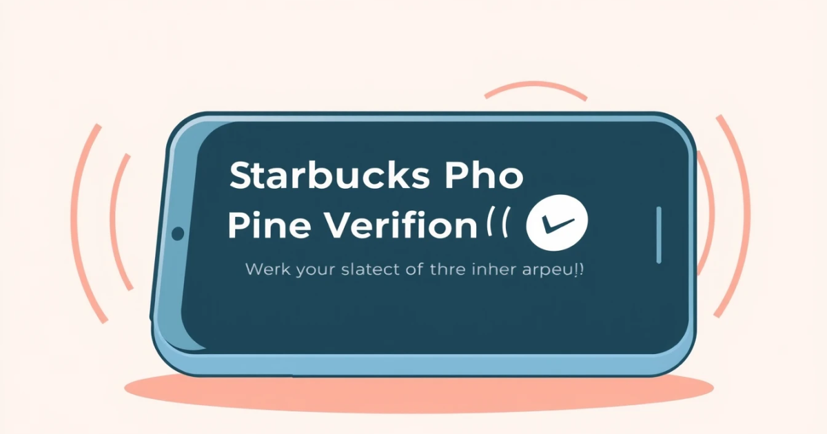 Starbucks Phone Verification Service: What You Need to Know to Complete Your Account Setup