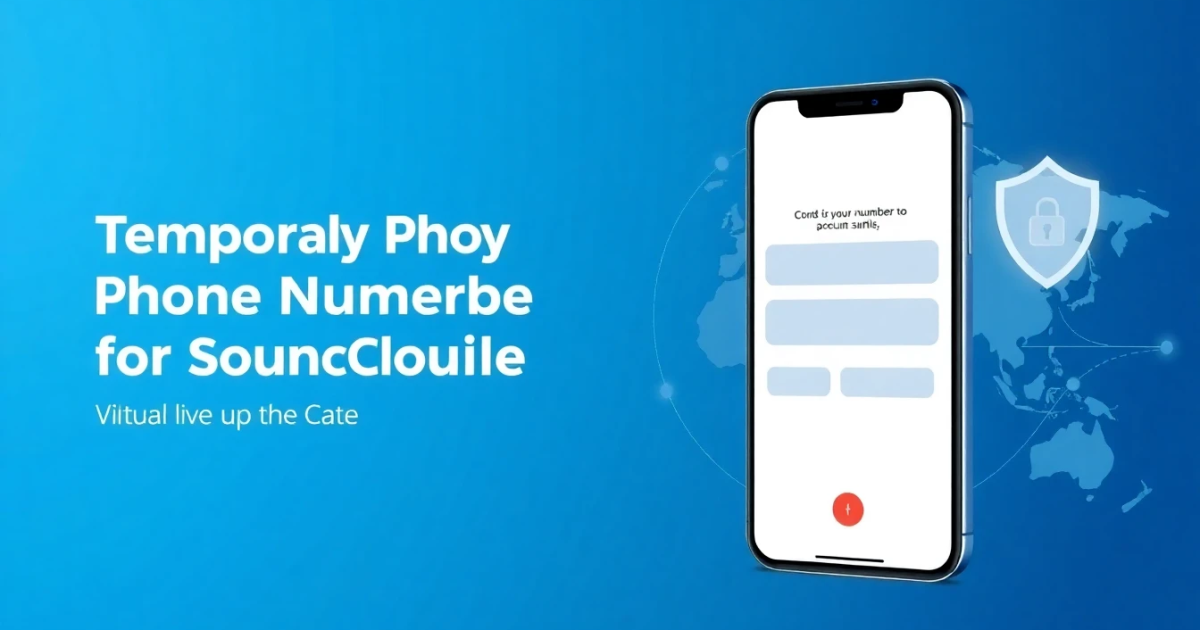 Temporary Phone Number for SoundCloud: How to Verify Your Account Safely