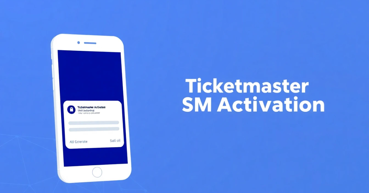 Ticketmaster SMS Activation: What It Is, How It Works, and Troubleshooting Guide