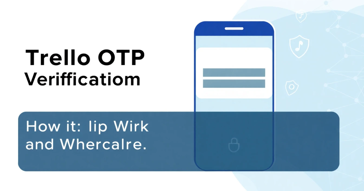 Trello OTP Verification: How It Works and What to Do When Codes Fail