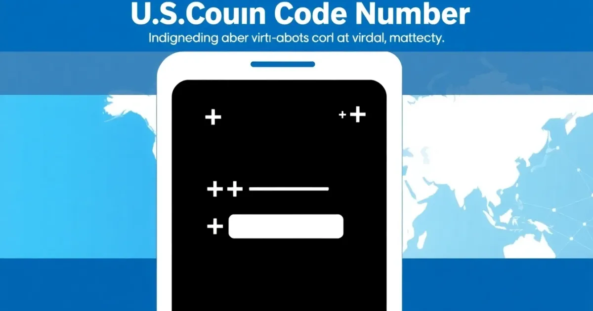 U.S. Country Code Number: Everything You Need to Know About +1