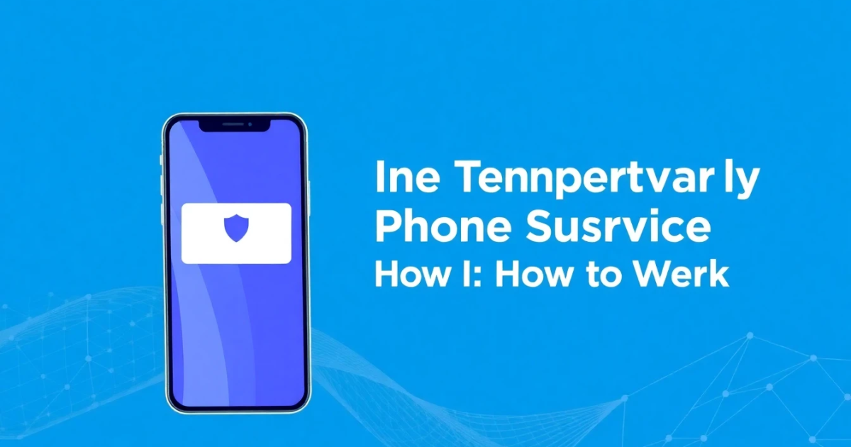Understanding Temporary Phone Number Services and How They Work