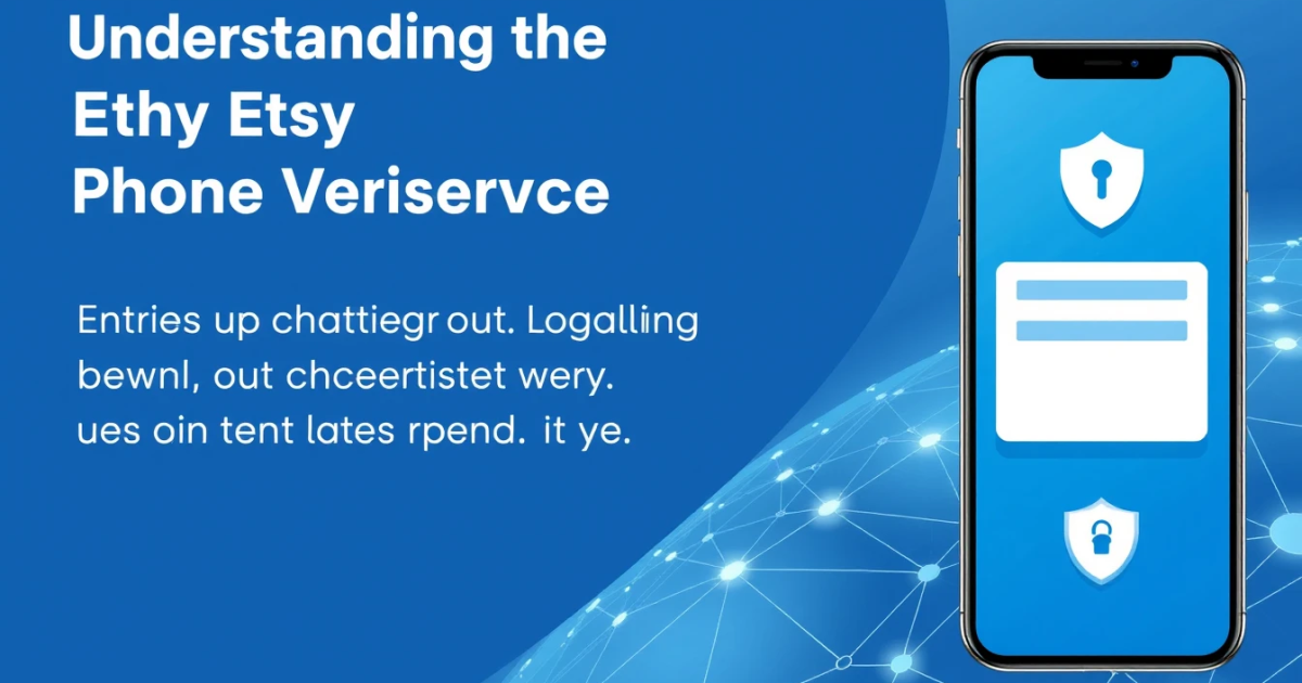 Understanding the Etsy Phone Verification Service: How SMS Checks Work for Sellers and Buyers
