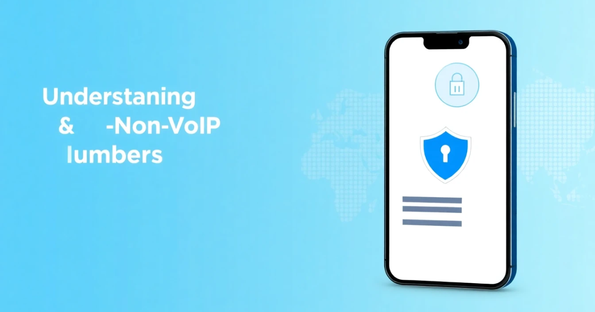 Understanding USA Non-VoIP Numbers for SMS Verification and Online Privacy
