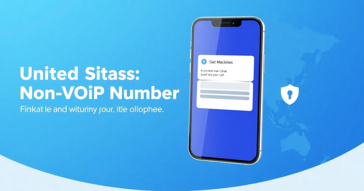 United States Non VoIP Number: What It Is and Why You Need One