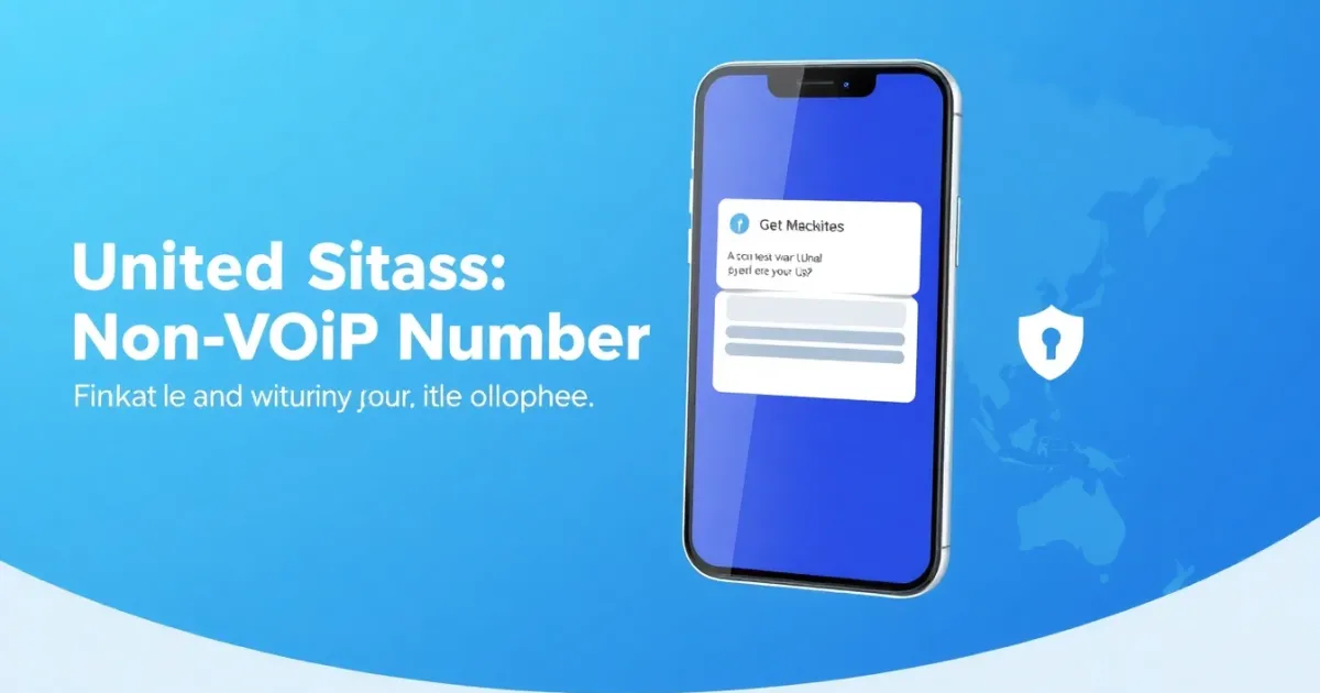 United States Non VoIP Number: What It Is and Why You Need One