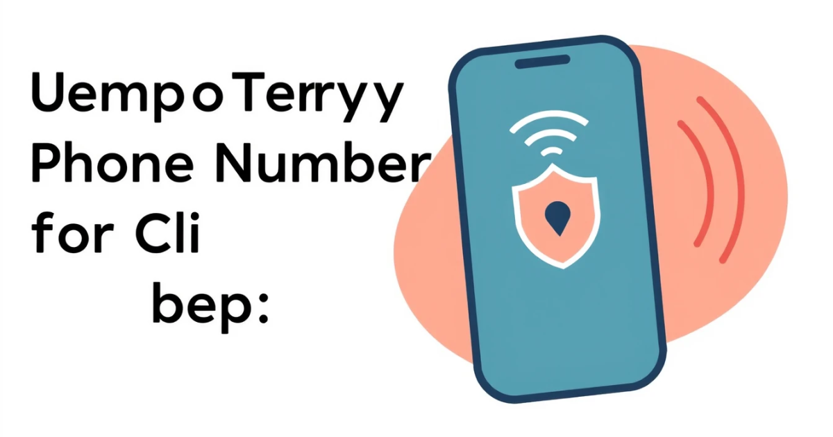 Using a Temporary Phone Number for ClickUp: What Actually Works