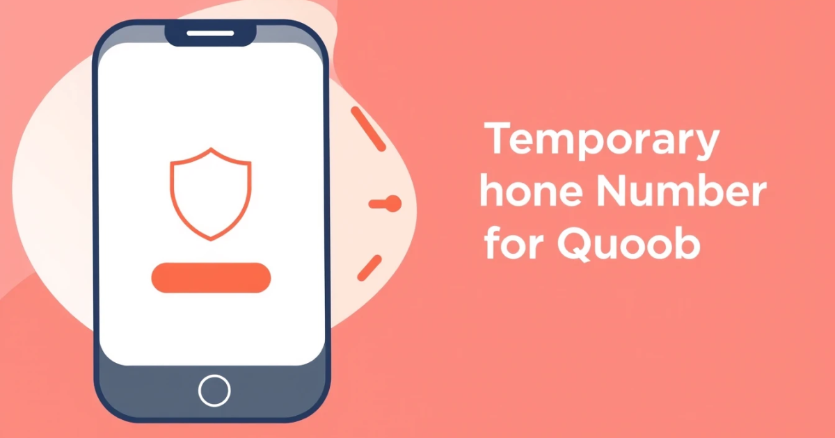 Using a Temporary Phone Number for Quora SMS Verification