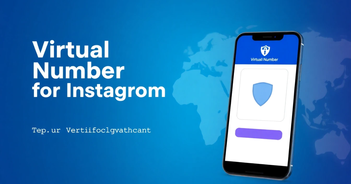 Virtual Number for Instagram: Everything You Need to Know About SMS Verification