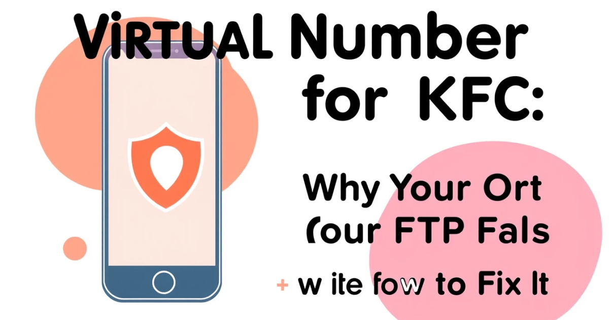 Virtual Number for KFC: Why Your OTP Fails and How to Fix It