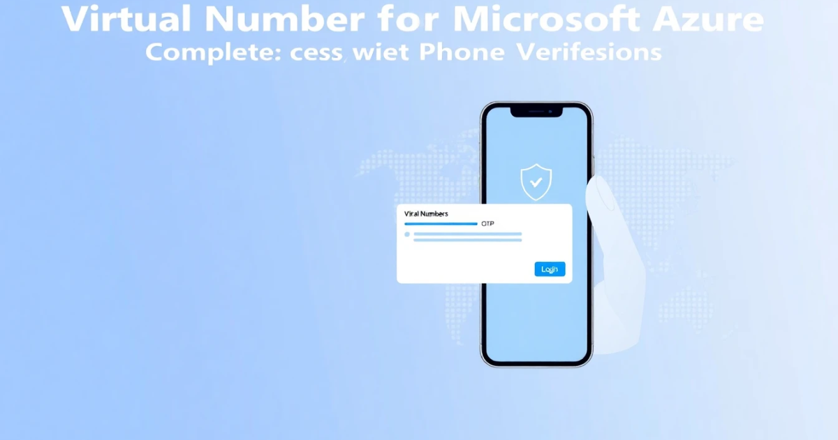 Virtual Number for Microsoft Azure: Complete Guide for Phone Verification