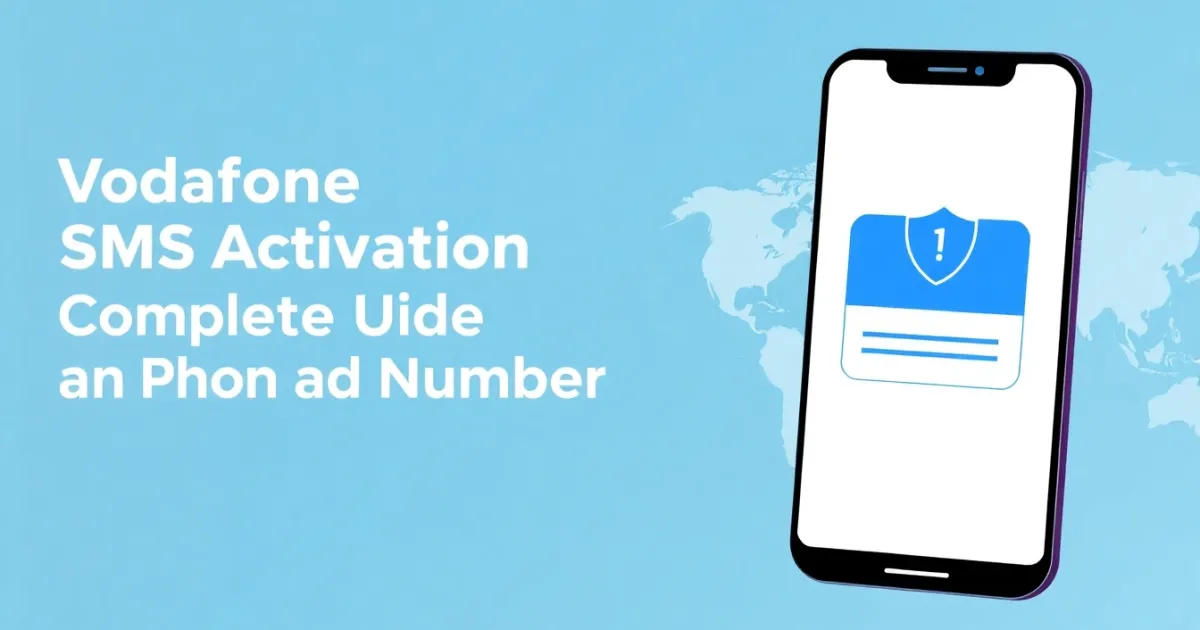 Vodafone SMS Activation: Complete Guide to Phone and Number Verification