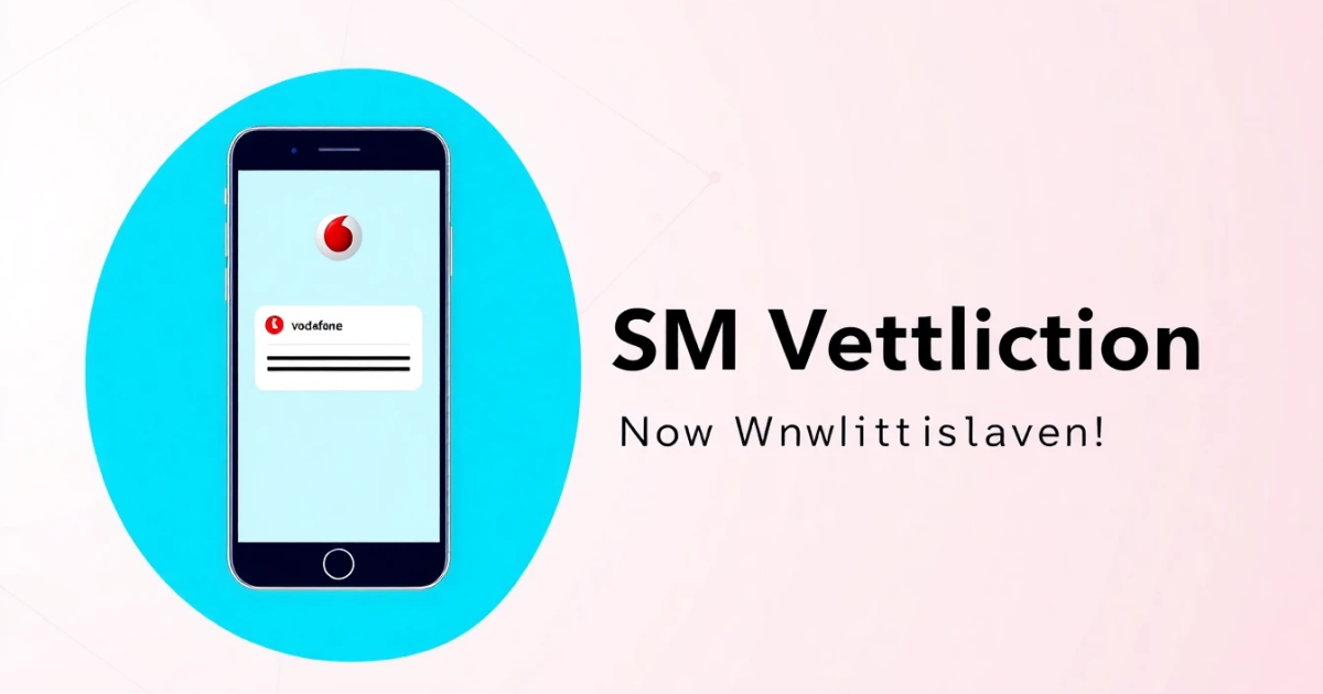 Vodafone SMS Verification: How It Works and What You Need to Know