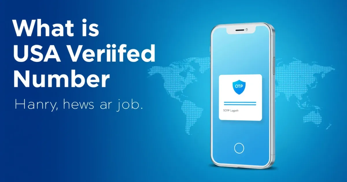What Is a USA Verified Number and How Do You Use One?