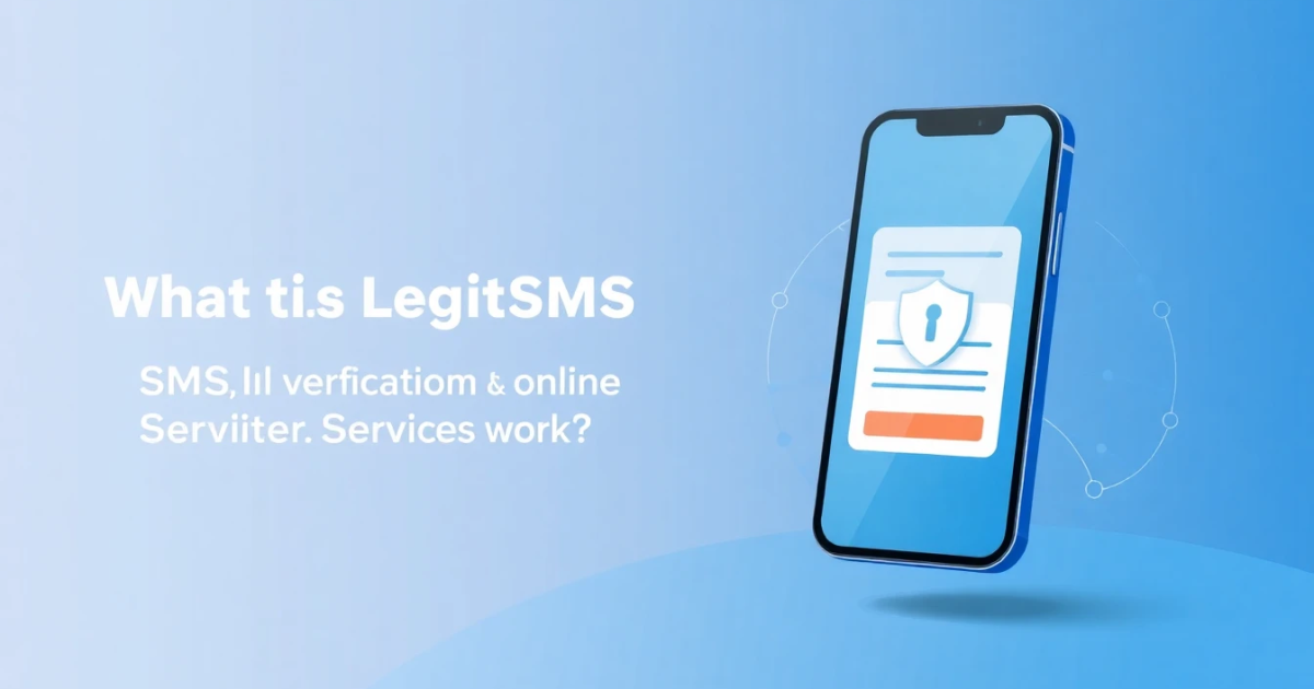 What Is LegitSMS and How Do Online SMS Verification Services Work?