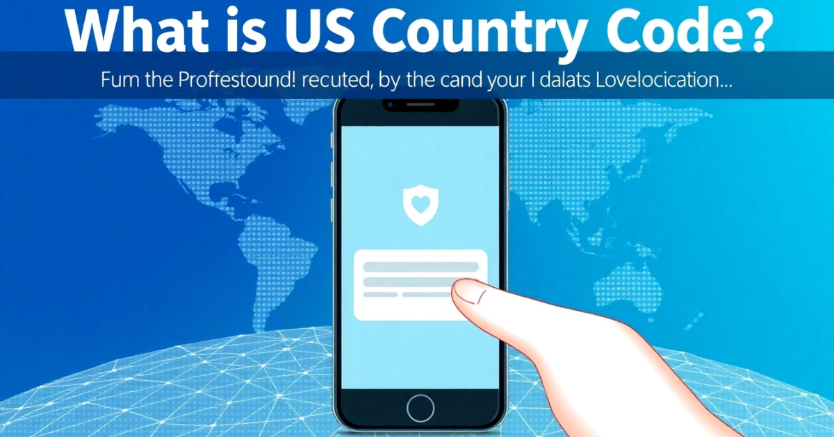 What Is US Country Code? Everything You Need to Know About Dialing and Verification