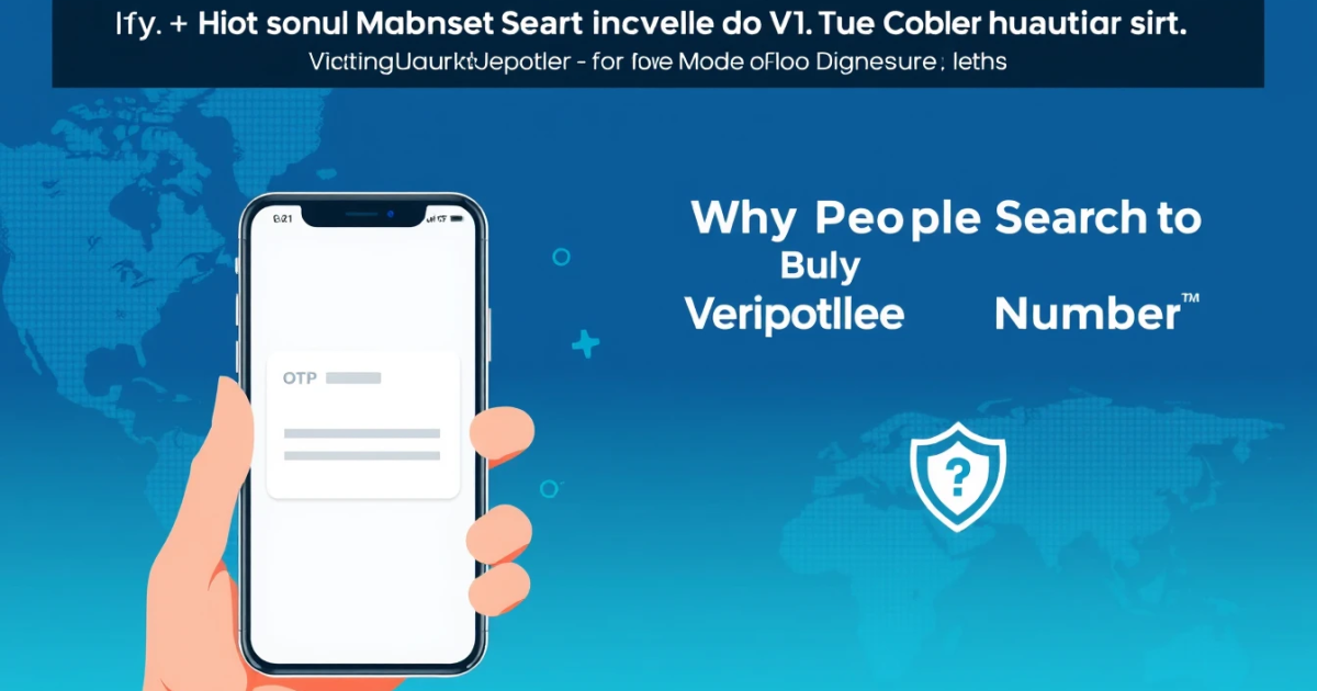 Why People Search to Buy Chipotle Verification Number and How SMS Verification Works