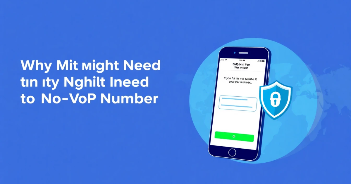Why You Might Need a Non-VoIP Number for Monster and How It Works