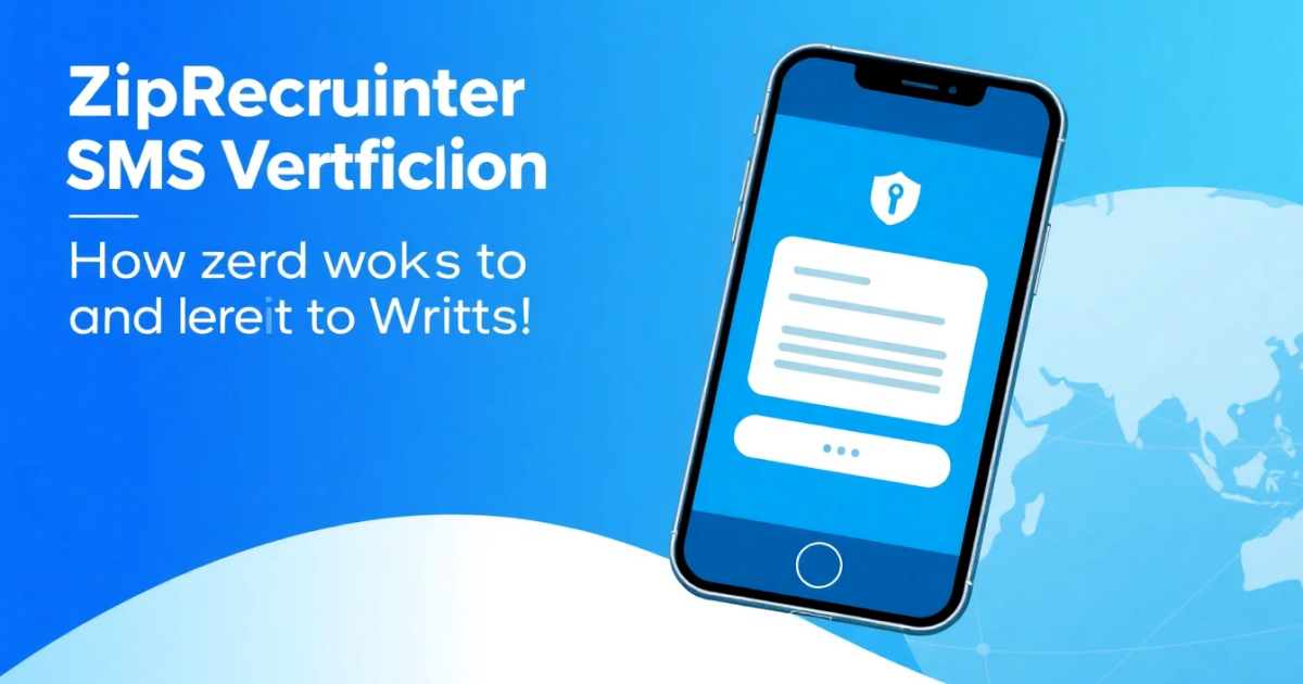 ZipRecruiter SMS Verification: How It Works and What to Do When Codes Fail